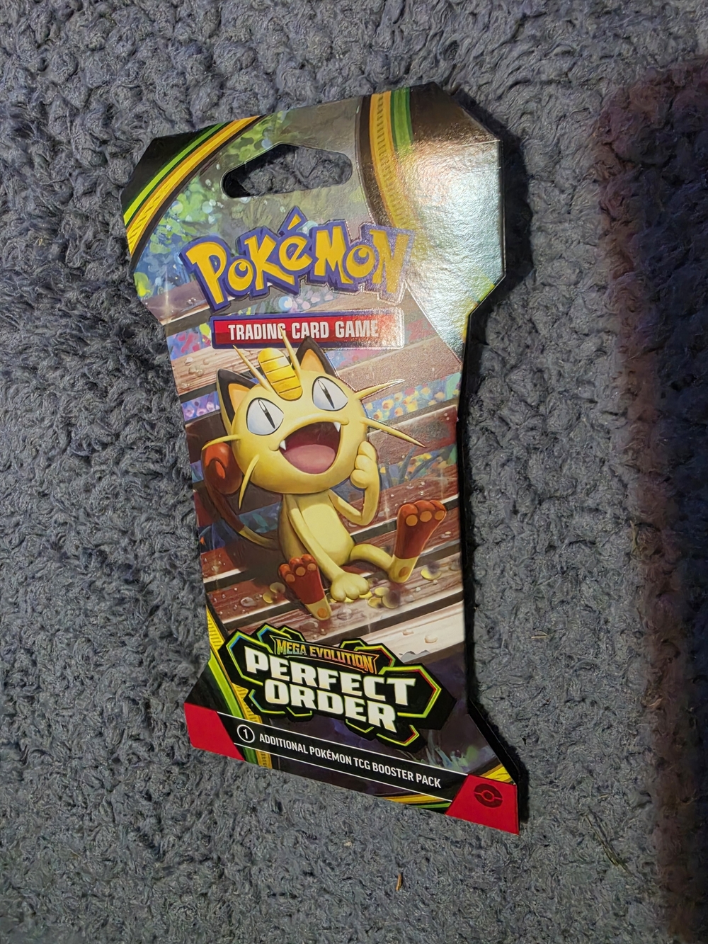 Pokémon Trading Card Game Perfect Order Meowth Booster Pack - Yellow